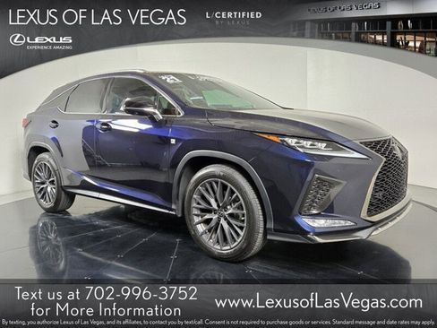 Certified 2021 Lexus RX 350 F Sport w/ Cold Area Package (CT) image 1