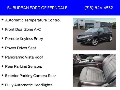 Used 2018 Ford Edge SEL w/ Equipment Group 201A image 13