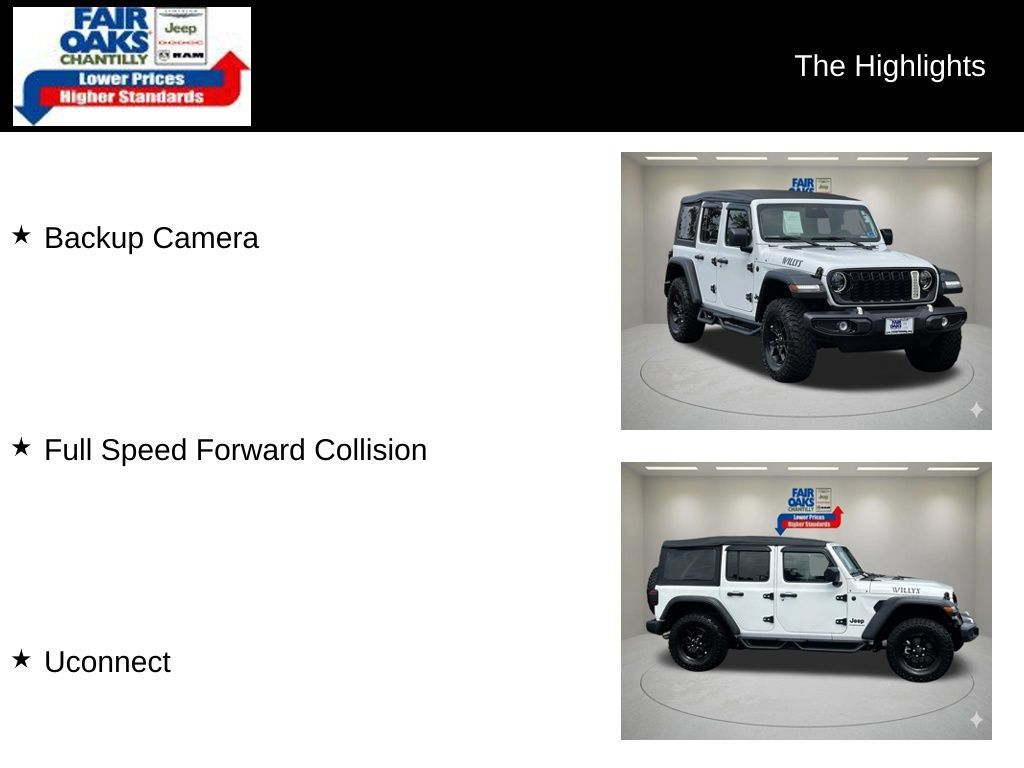 Used 2025 Jeep Wrangler Unlimited Sport AWD/4WD image 2