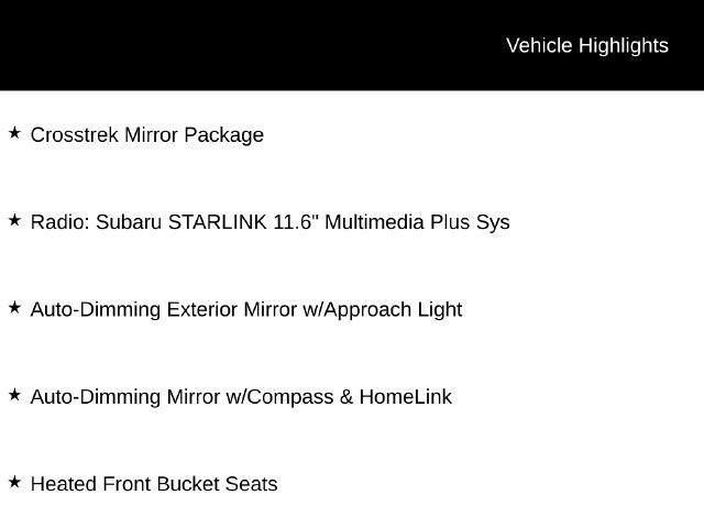 Certified 2024 Subaru Crosstrek 2.5i Limited w/ Crosstrek Mirror Package AWD/4WD image 6