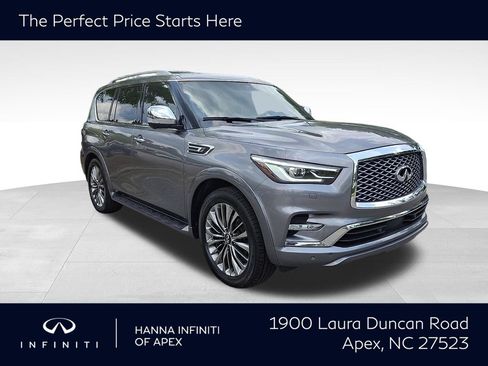 Used 2021 INFINITI QX80 Sensory w/ Cargo Package AWD/4WD image 1