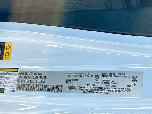 New 2026 Jeep Gladiator Sport image 20