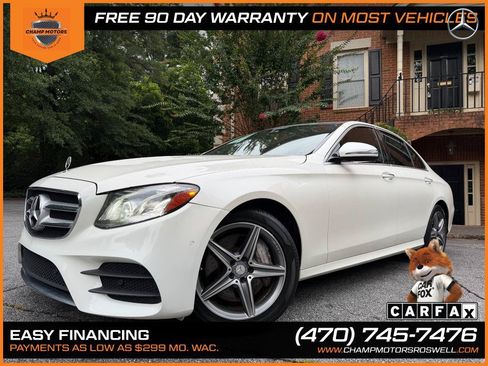 Used 2017 Mercedes-Benz E 300 4MATIC image 1