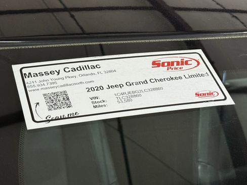 Used 2020 Jeep Grand Cherokee Limited w/ Luxury Group II image 47