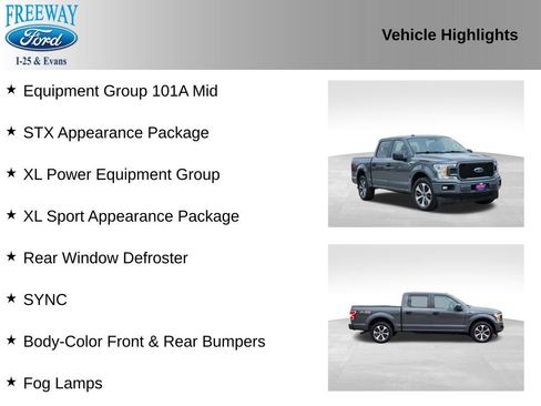 Used 2020 Ford F150 XL w/ Equipment Group 101A Mid RWD image 2