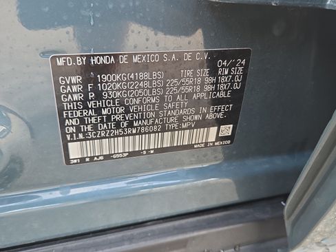 Certified 2024 Honda HR-V Sport image 39