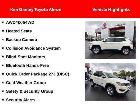 Used 2019 Jeep Compass Latitude w/ Cold Weather Group AWD/4WD image 2