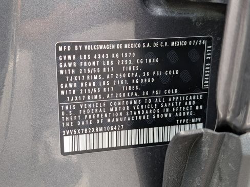 Used 2024 Volkswagen Taos S image 35