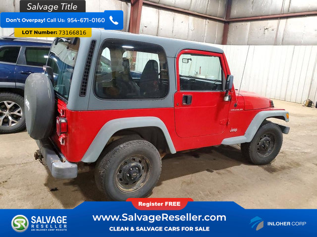 Used 1998 Jeep Wrangler SE AWD/4WD image 4