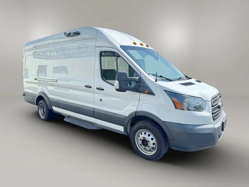 Used 2018 Ford Transit 350 148 High Roof Extended DRW RWD image 4