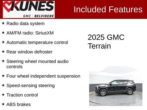 Used 2025 GMC Terrain Elevation AWD/4WD image 2