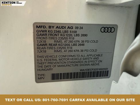 Used 2025 Audi Q3 2.0T Premium image 34