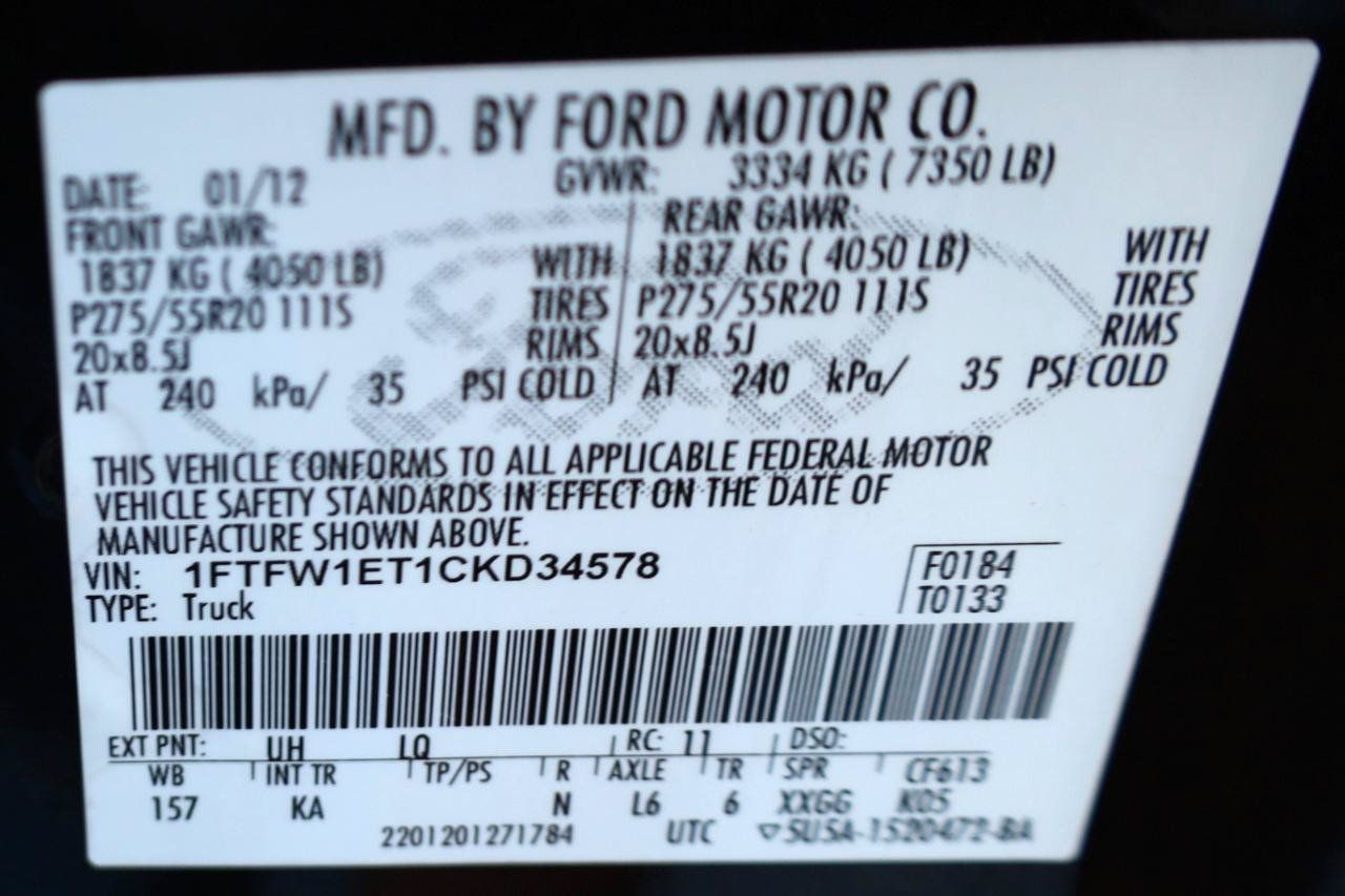Used 2012 Ford F150 King Ranch w/ Off Road Pkg AWD/4WD image 20