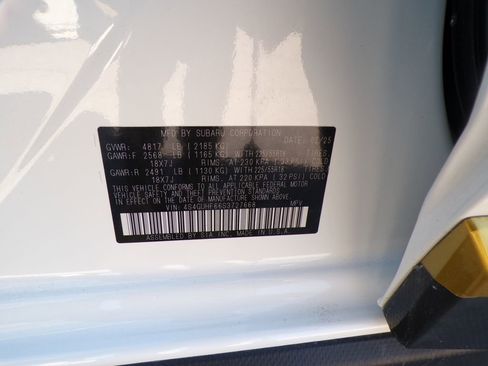 Used 2025 Subaru Crosstrek 2.5i Sport w/ Crosstrek Mirror Package image 34