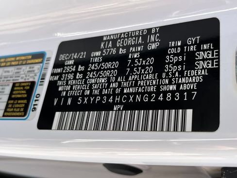 Used 2022 Kia Telluride EX w/ EX Premium Package FWD image 27