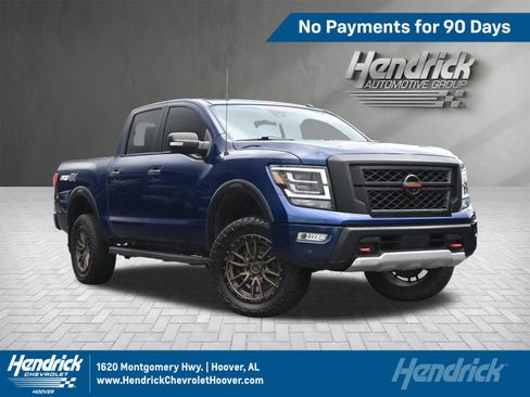 Used 2021 Nissan Titan PRO-4X w/ Pro-4x Convenience Package AWD/4WD image 1