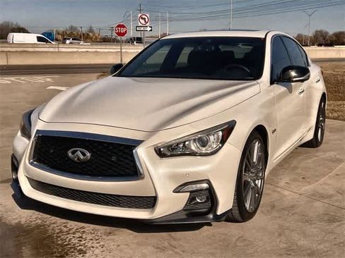 Used 2018 INFINITI Q50 Red Sport 400 w/ Proactive Package image 2