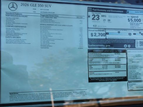 Certified 2026 Mercedes-Benz GLE 350 4MATIC image 36