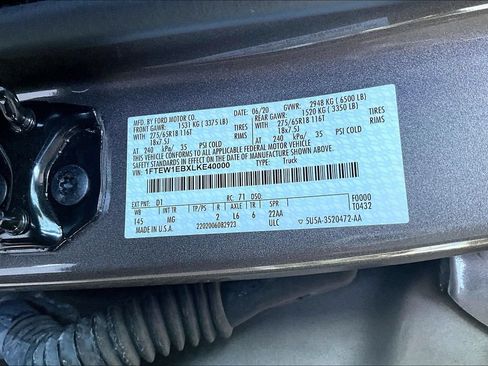Used 2020 Ford F150 XLT w/ Equipment Group 302A Luxury AWD/4WD image 33