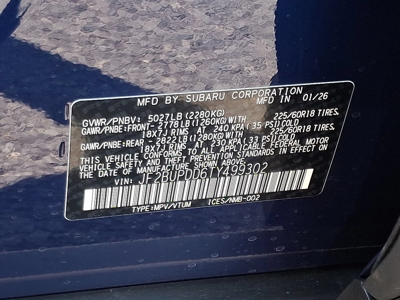 New 2026 Subaru Outback Limited AWD/4WD image 12
