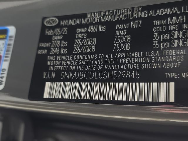 Used 2025 Hyundai Tucson SEL AWD/4WD image 10