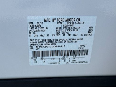 Used 2016 Ford Explorer Sport w/ Equipment Group 401A AWD/4WD image 41