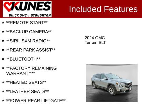 Used 2024 GMC Terrain SLT AWD/4WD image 2