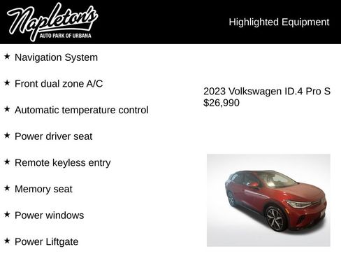 Used 2023 Volkswagen ID.4 Pro S AWD/4WD image 3