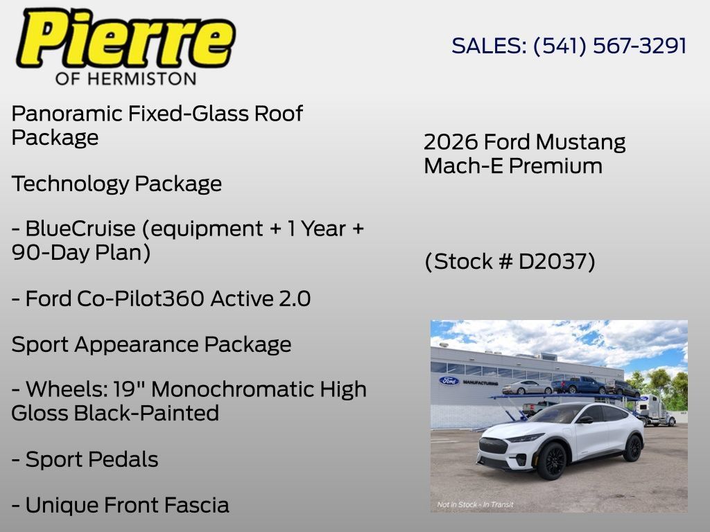 New 2026 Ford Mustang Mach-E Premium AWD/4WD image 6