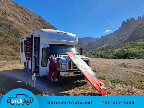 Used 2013 Ford E-350 and Econoline 350 Super Duty w/ Shuttle Bus Prep Pkg image 1