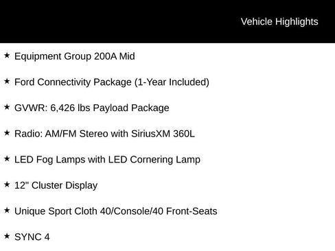 Certified 2026 Ford F150 STX w/ Equipment Group 200A RWD image 5