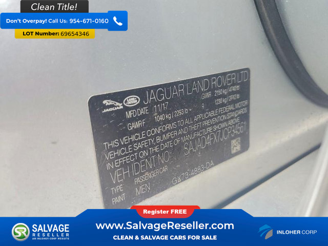 Used 2018 Jaguar XE Premium RWD image 16