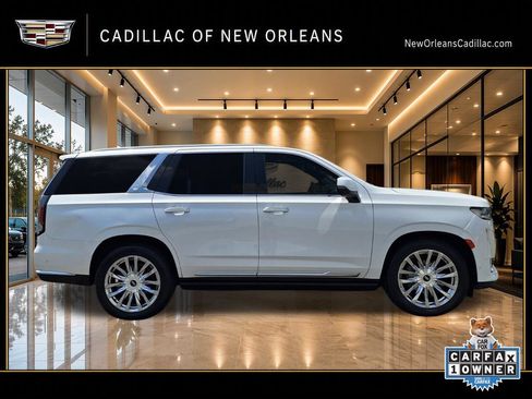Used 2022 Cadillac Escalade Premium Luxury w/ Performance Package RWD image 2