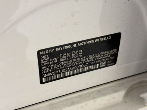 Used 2021 BMW 330e w/ Premium Package RWD image 22