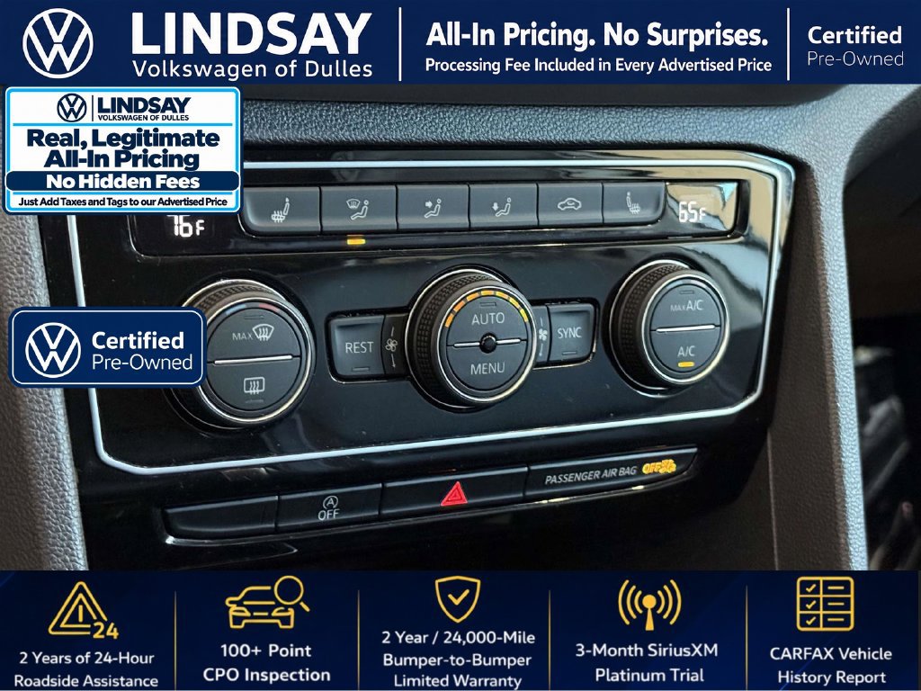 Used 2023 Volkswagen Atlas SE w/ Black Wheel Package AWD/4WD image 19