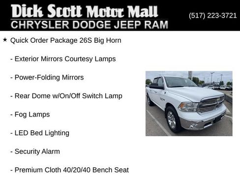 Used 2017 RAM 1500 Big Horn AWD/4WD image 5