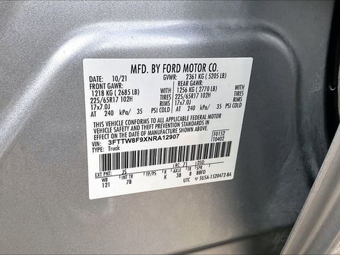 Certified 2022 Ford Maverick XLT w/ Equipment Group 300A Standard image 36