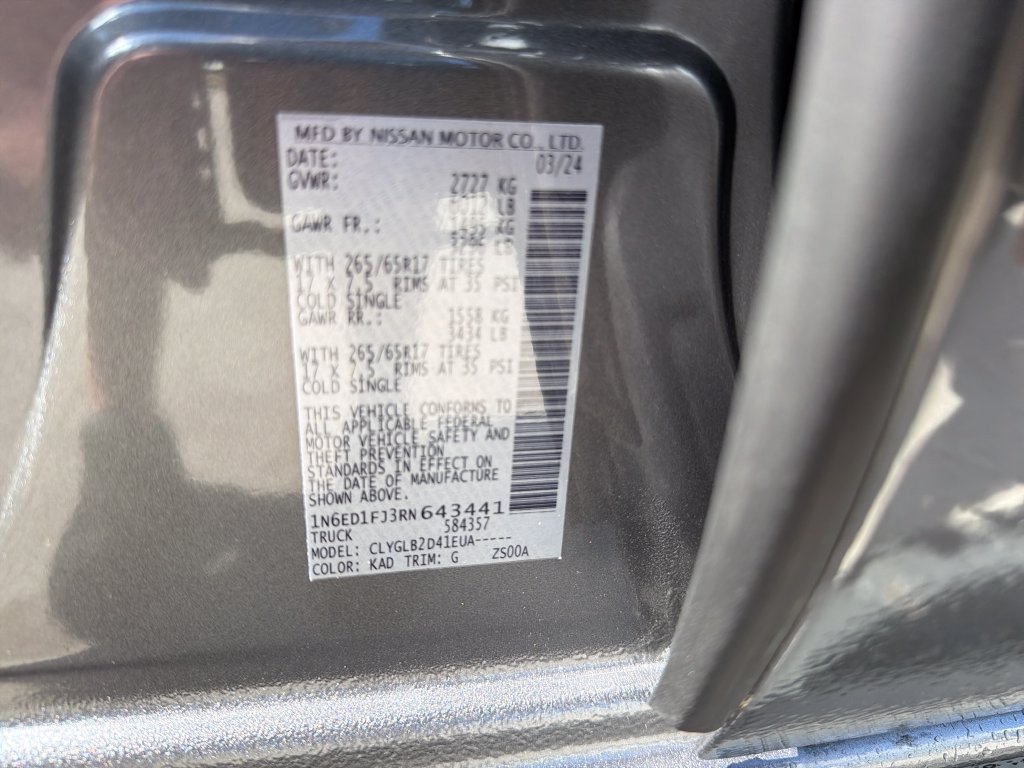 Used 2024 Nissan Frontier SV RWD image 31