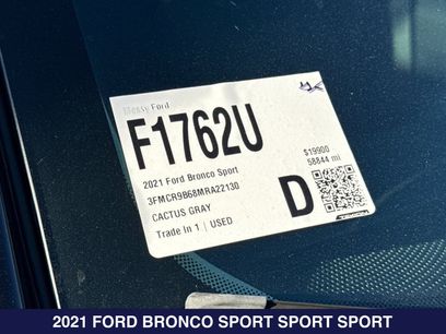 Used 2021 Ford Bronco Sport Big Bend