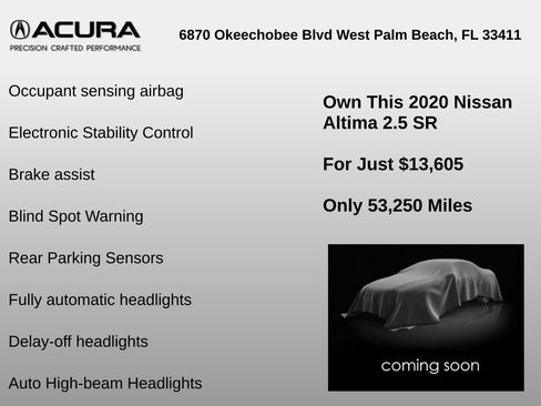 Used 2020 Nissan Altima 2.5 SR image 5