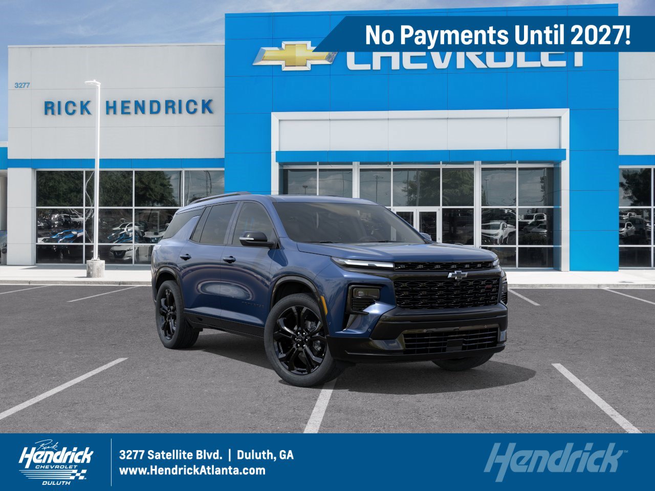 New 2027 Chevrolet Traverse RS FWD image 1