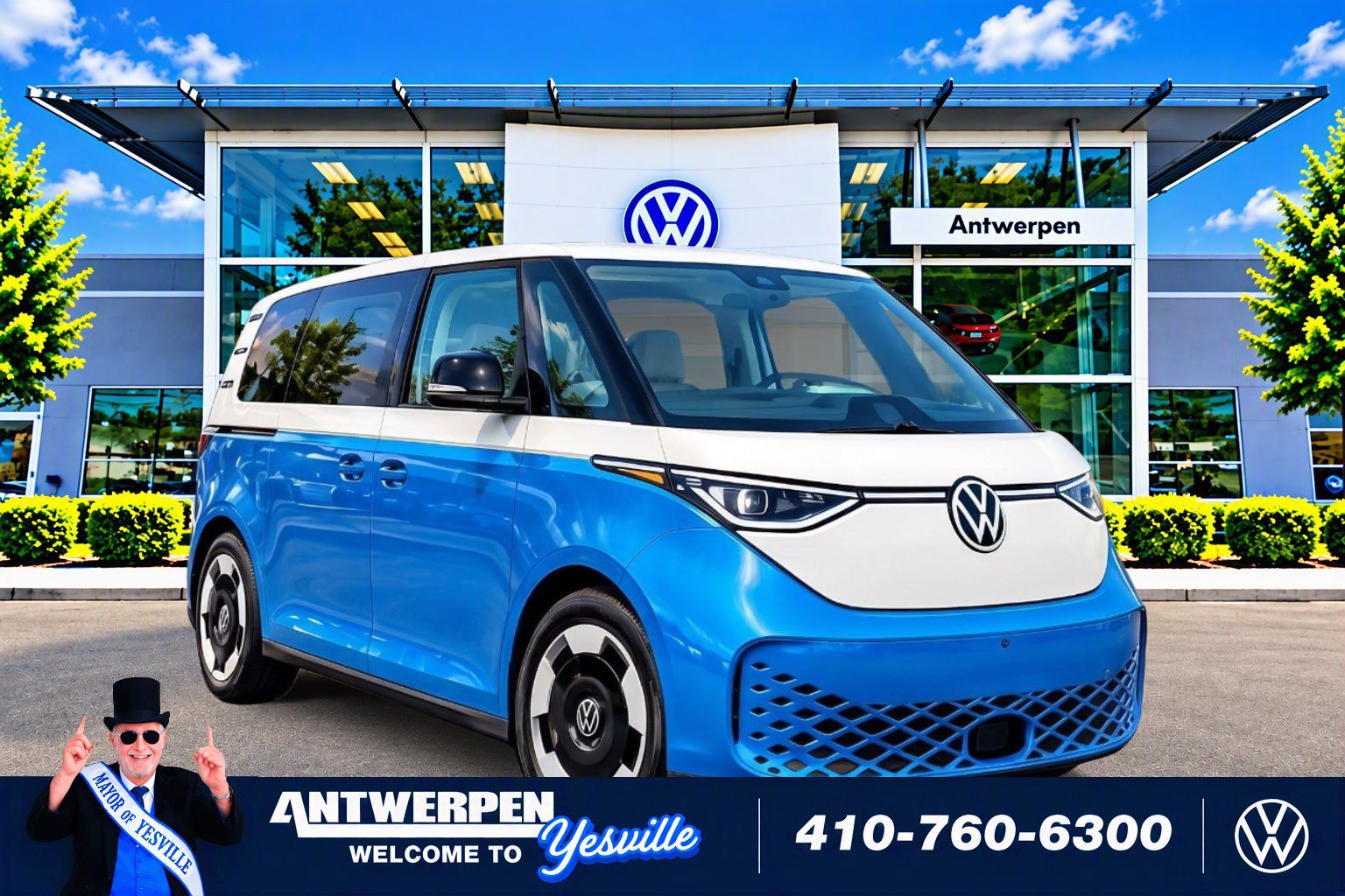 Used 2025 Volkswagen ID. Buzz 1st Edition RWD image 1