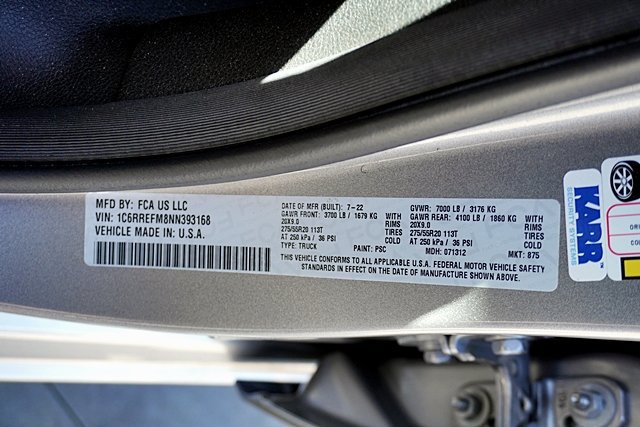 Used 2022 RAM 1500 Big Horn RWD image 14