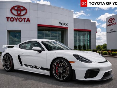 Used 2021 Porsche 718 Cayman GT4 RWD image 1
