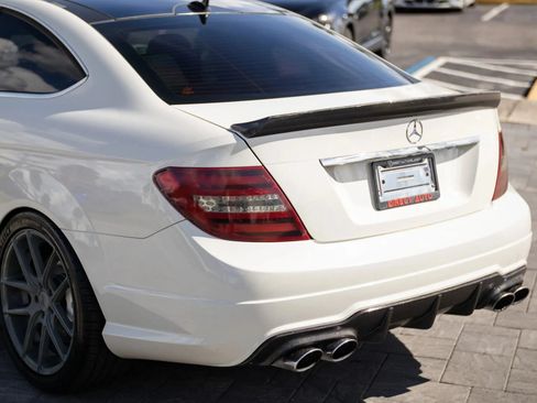 Used 2012 Mercedes-Benz C 63 AMG Coupe w/ Comand Single Disc Pkg image 11