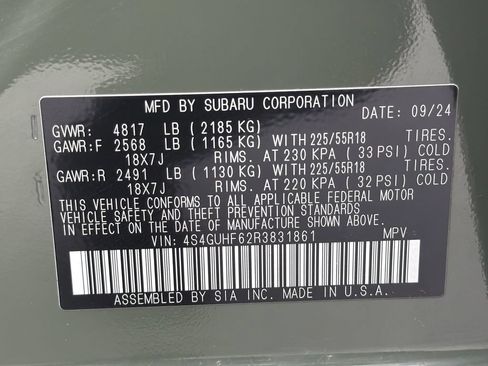 Certified 2024 Subaru Crosstrek 2.5i Sport AWD/4WD image 52