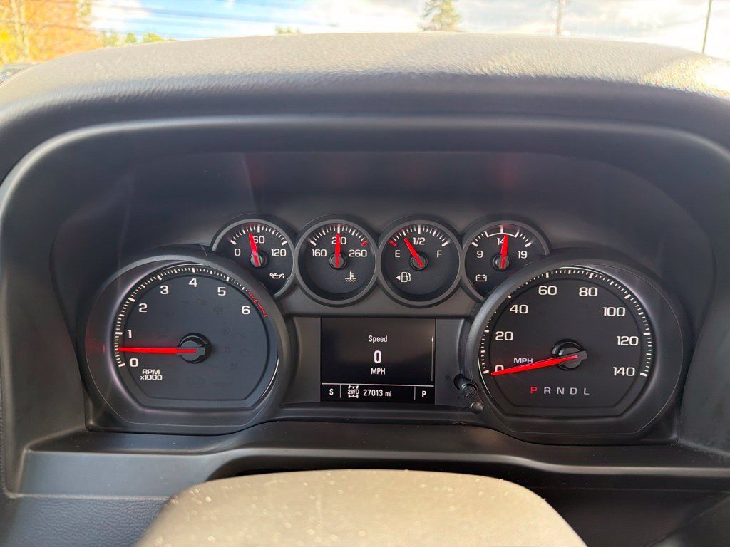 Used 2021 Chevrolet Silverado 1500 Custom w/ LPO, Dark Essentials Package AWD/4WD image 15