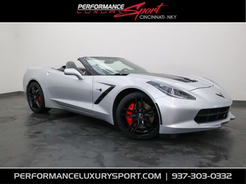 Used 2015 Chevrolet Corvette Stingray Convertible w/ 2LT Preferred Equipment Group RWD image 1