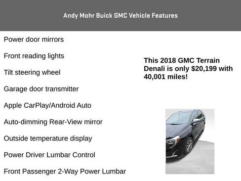 Used 2018 GMC Terrain Denali image 12