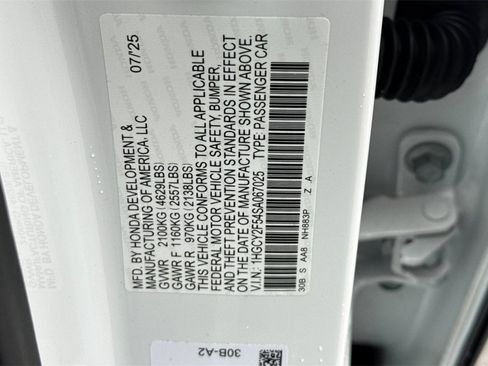 Certified 2025 Honda Accord Sport image 25